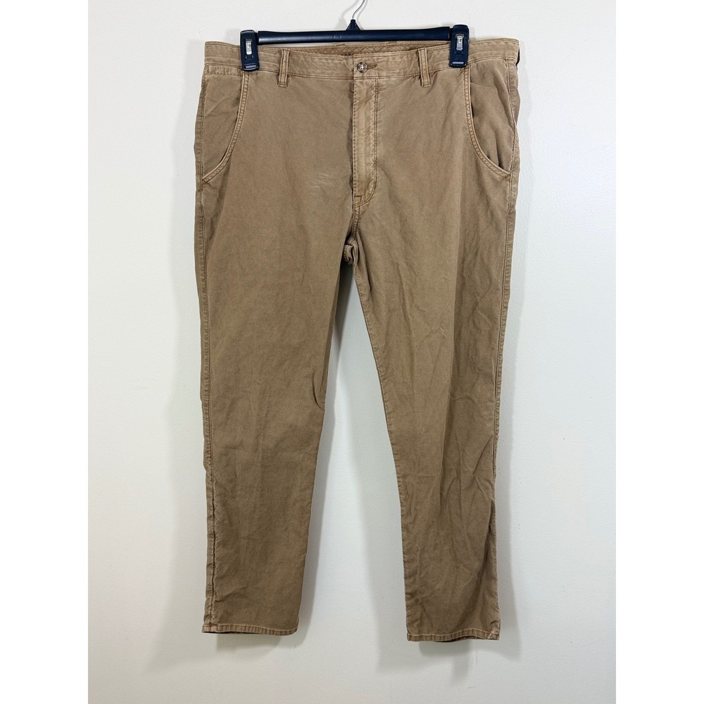 Cremieux Men's Khaki Chino Pants 38x30 Straight Leg Preppy Quiet Luxury